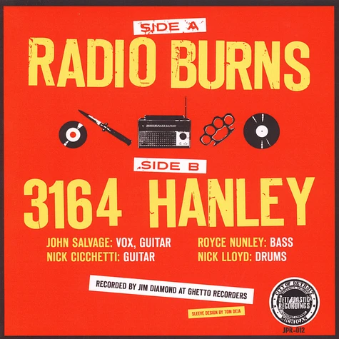 Radio Burns - Radio Burns / 3164 Hanley