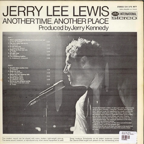 Jerry Lee Lewis - Another Place Another Time