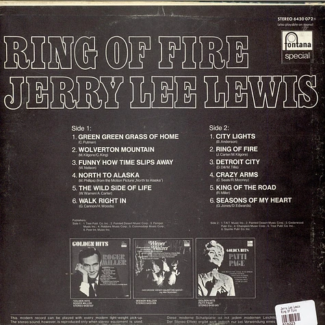 Jerry Lee Lewis - Ring Of Fire