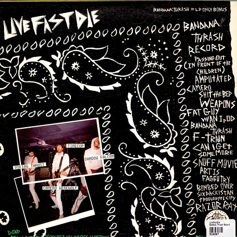 LiveFastDie - Bandana Thrash Record