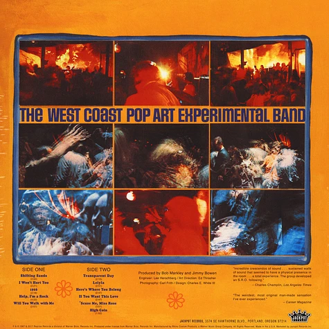 West Coast Pop Art Experimental Band - Part One Mono Edition
