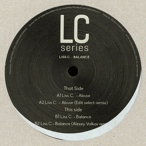 Liss C. - Balance Edit Select Remix