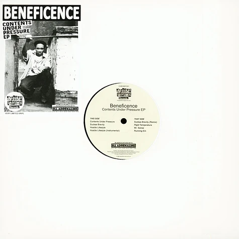 Beneficence - Contents Under Pressure EP