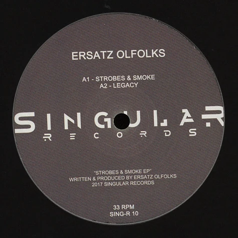 Ersatz Olfolks - Strobes & Smoke EP