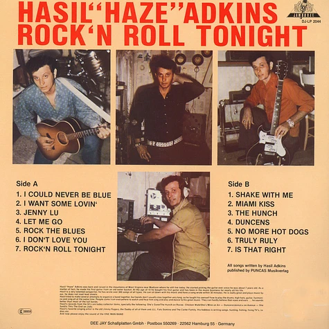 Hasil Adkins - Rock & Roll Tonight