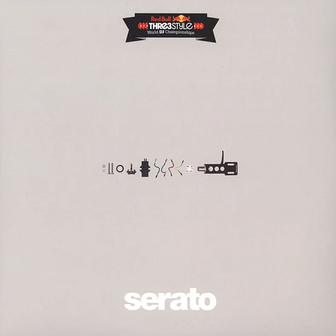 Serato - 10" Control Vinyl Red Bull 3hreestyle