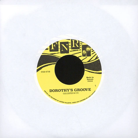 Gillespie & Co. - Sunshine People Feat. Raphaelia & Martin Melody / Dorothy's Groove