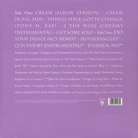 Prince & The New Power Generation - Cream