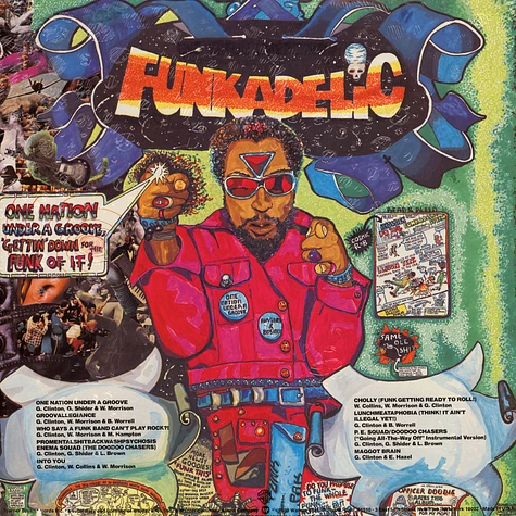 Funkadelic - One Nation Under A Groove (Original Copy With Cut-Out)