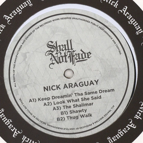 Nick Araguay - Keep Dreamin’ Tha Same Dream
