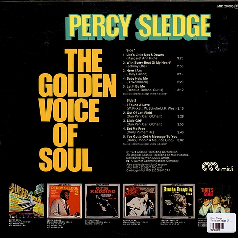 Percy Sledge - The Golden Voice Of Soul
