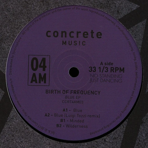 Birth Of Frequency - Blue EP Luigi Tozzi Remix