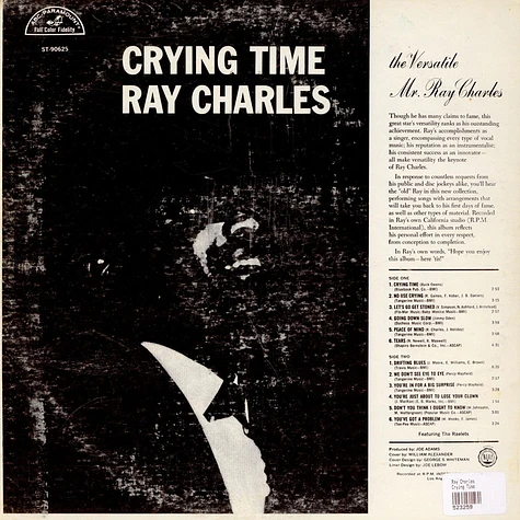 Ray Charles - Crying Time