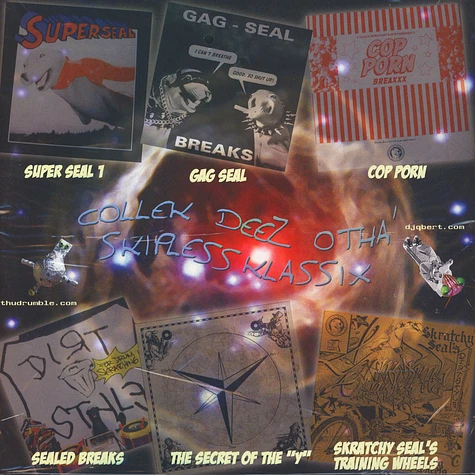 DJ Qbert - Super Seal Breaks Volume 2 Blood Orange Vinyl Edition
