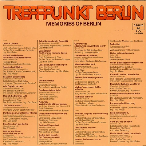 V.A. - Treffpunkt Berlin, Memories Of Berlin