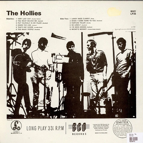 The Hollies - Hollies