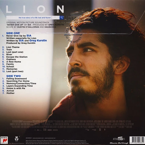 Dustin O'Halloran & Hauschka - OST Lion Black Vinyl Edition
