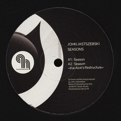 John Jastszebski - Seasons EP Kai Alce Remix