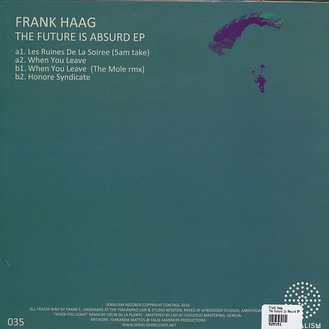 Frank Haag - The Future Is Absurd EP
