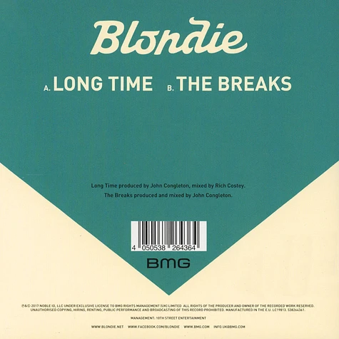 Blondie - Long Time