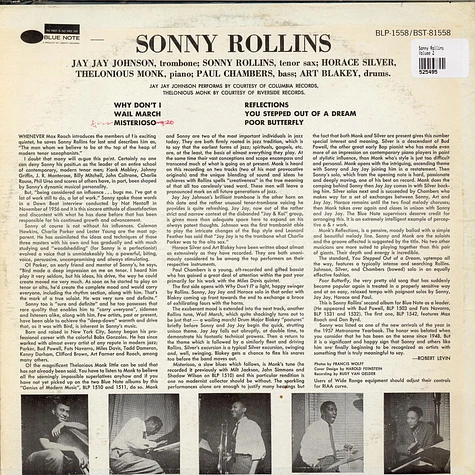 Sonny Rollins - Volume 2