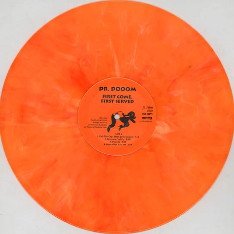 Dr. Dooom - First Come, First Served Green & Orange Vinyl Edition