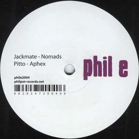 Jackmate / Pitto - Nomads / Aphex
