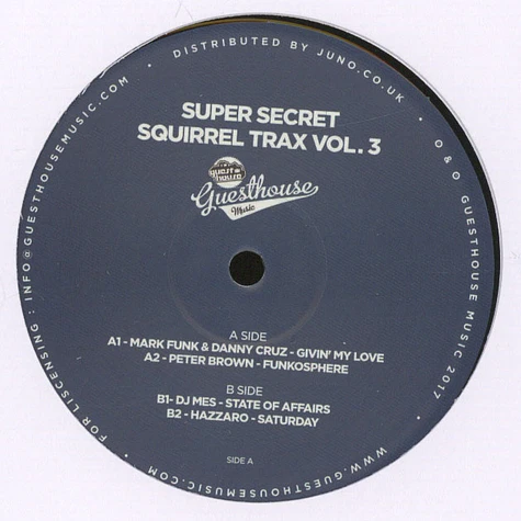 V.A. - Super Secret Squirrel Trax Volume 3