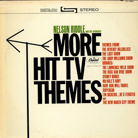 Nelson Riddle And His Orchestra - More Hit TV Themes