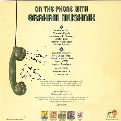 Graham Mushnik - On The Phone With Graham Mushnik
