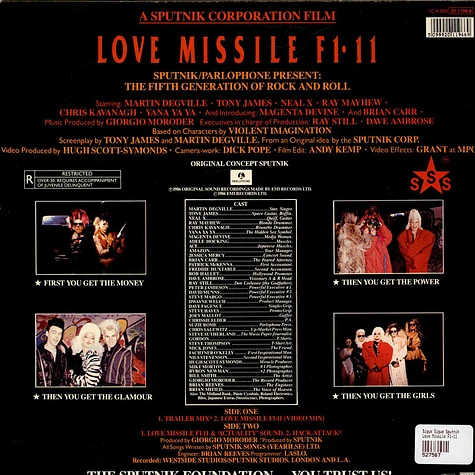 Sigue Sigue Sputnik - Love Missile F1-11