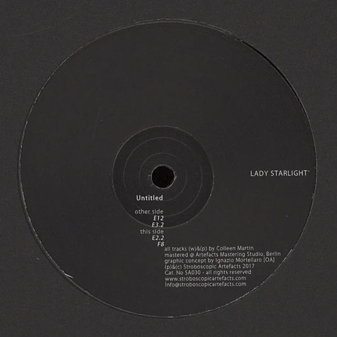 Lady Starlight - Untitled