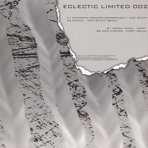 Entropia Techno Department & Keny Dahl - Eclectic Limited 002 Ken Karter & Radial Remixes