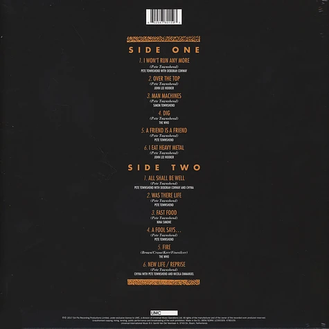 Pete Townshend - The Iron Man Silver Vinyl Edition