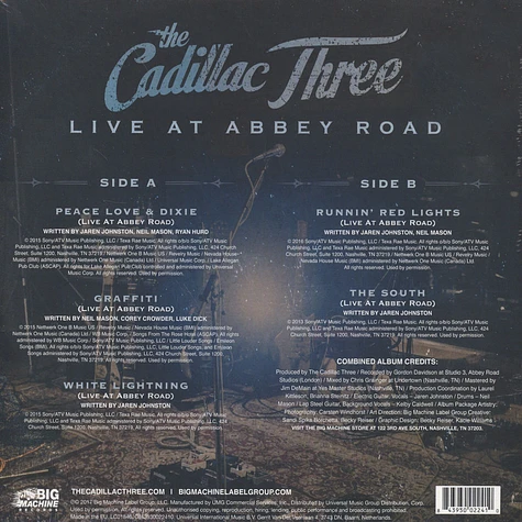 The Cadillac Three - The Cadillac Three Live At Abbey Road