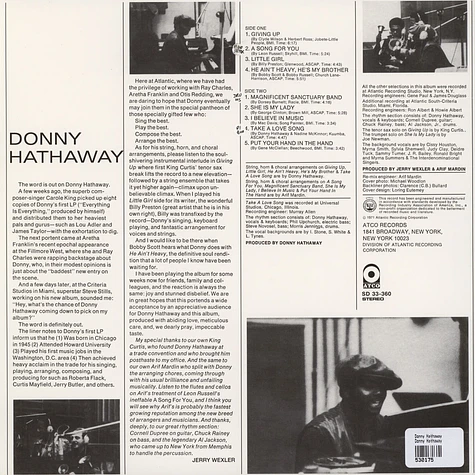 Donny Hathaway - Donny Hathaway