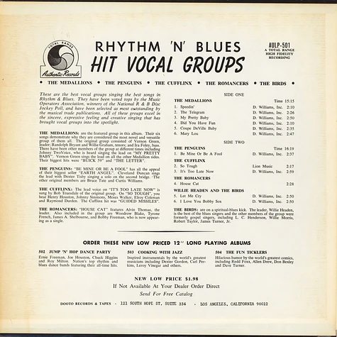 V.A. - Hit Vocal Groups