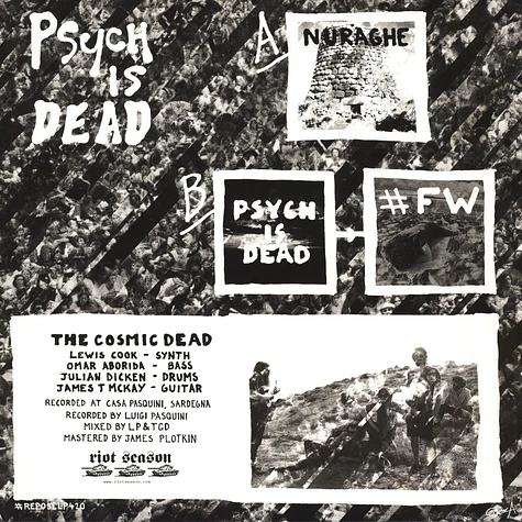 The Cosmic Dead - Psych Is Dead White Vinyl Edition
