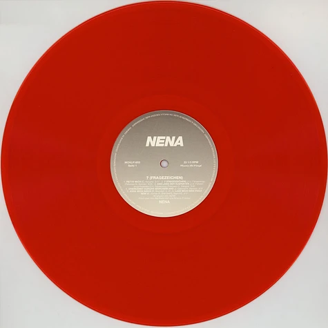 Nena - ? (Fragezeichen) Red Vinyl Edition