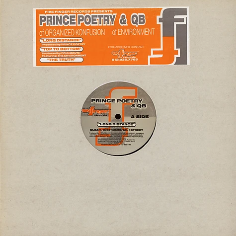 Prince Po & QB - Long Distance / Top To Bottom / The Truth