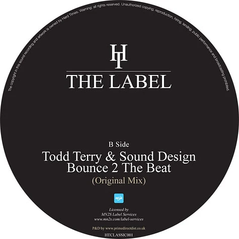 S-Man / Todd Terry - Hard Times Classics 001