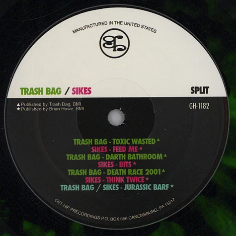 Trash Bag / Sikes - Split Ep