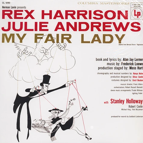 Rex Harrison & Julie Andrews - My Fair Lady Mono Edition