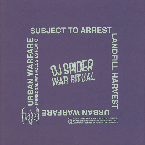DJ Spider - War Ritual