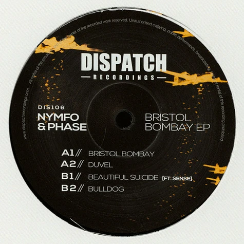 Nymfo & Phase - Bristol Bombay EP