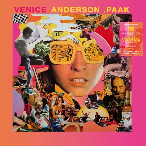 Anderson .Paak - Venice HHV Exclusive Yellow Vinyl Edition