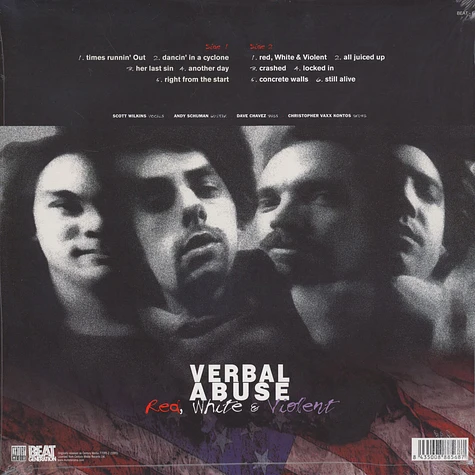 Verbal Abuse - Red, White & Violent