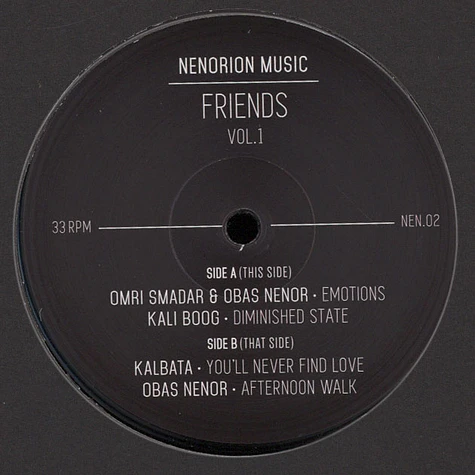 V.A. - Friends Volume 1 EP