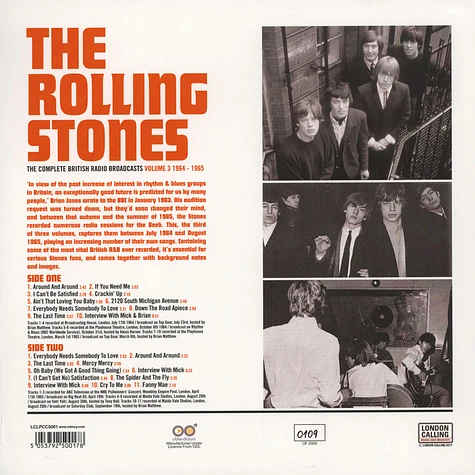 The Rolling Stones - Complete British Radio Broadcasts Volume 3