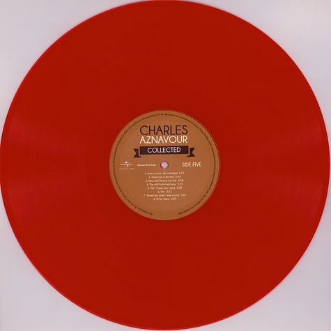 Charles Aznavour - Collected Colored Vinyl Edition